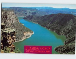 Postcard Flaming Gorge National Recreation Area, Utah