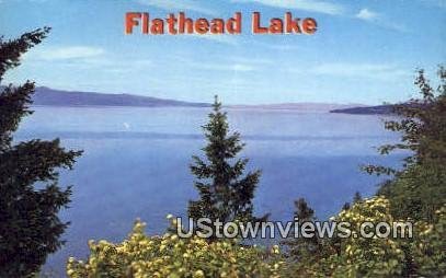 Flathead Lake in Kalispell, Montana