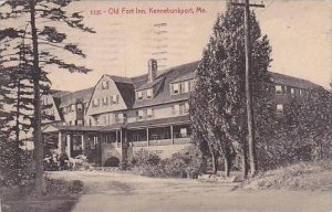 Maine Kennebunkport Old Fort Inn 1911