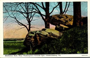 Virginia Fredericksburg Meditation Rock Mary Washington's Favorite Spot ...