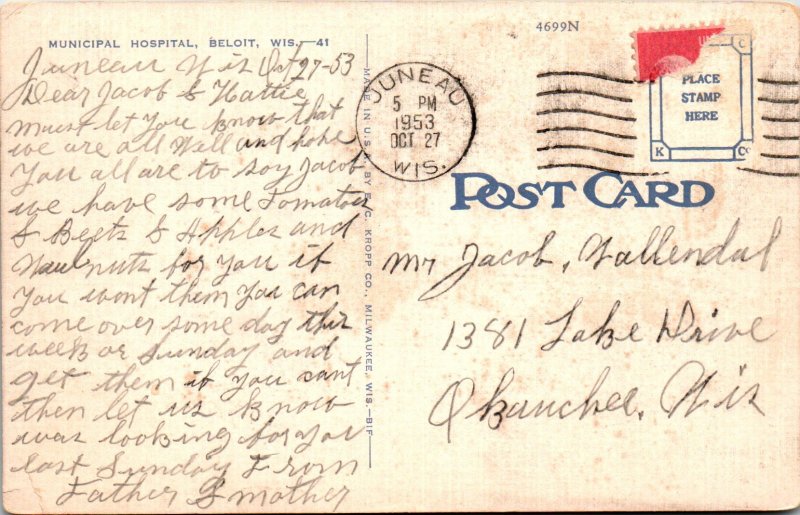 Municipal Hospital,Beloit,WI BIN