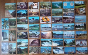 VINTAGE LOT OF 50 MIXED GROUP BOATING SOUVENIR MORE PHOTOCHROME POSTCARDS 2243