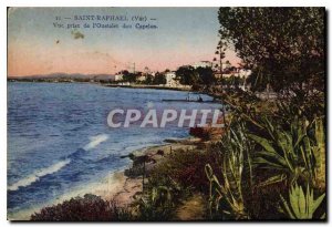 Postcard Old Saint Raphael (Var) View Taking Oustalet dou Capelan