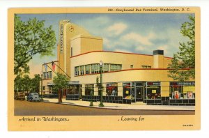 DC - Washington. Greyhound Bus Terminal