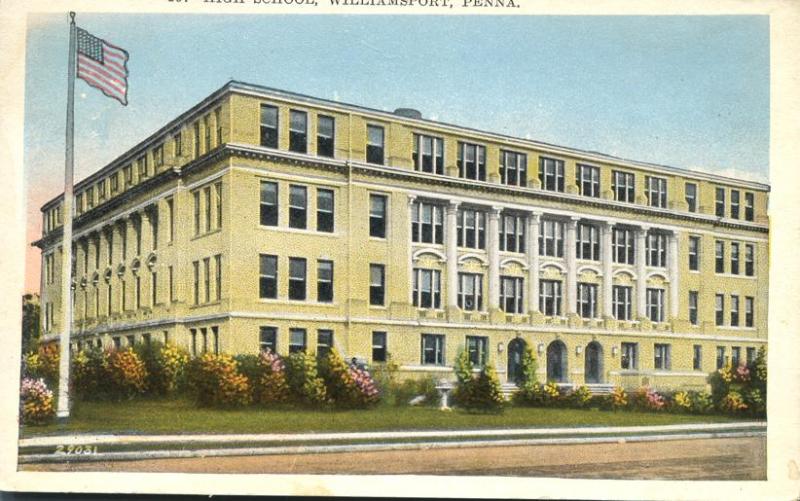 High School at Williamsport PA, Pennsylvania WB