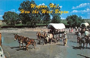 Kansas authentic covered wagons Stagecoach Unused 