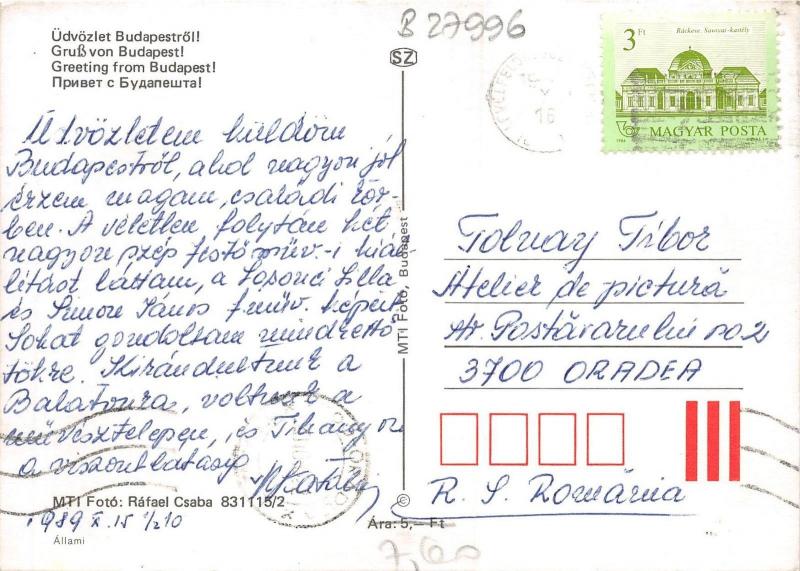 B27996 Budapest Hungary