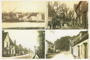 Tuleys Newsagents St Osyths Essex 4x View Rare Postcard