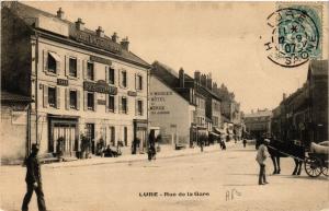 CPA LURE - Rue de la Gare (636398)