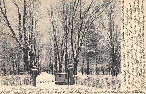 Main Drive through Belmont Park Historic Belmont Hall - State College, Pennsy...