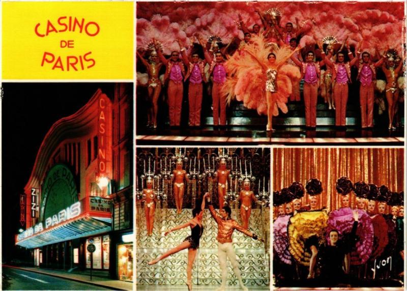 CPM Casino de PARIS - La Revue ZIZI JE T'AIME (216453)