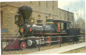 Famous Little Steam Locomotive Glenbrook at Carson City NV