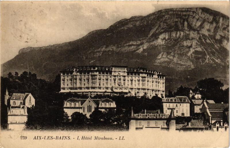 CPA AIX-les-BAINS - Hotel Mirabeau (713157)