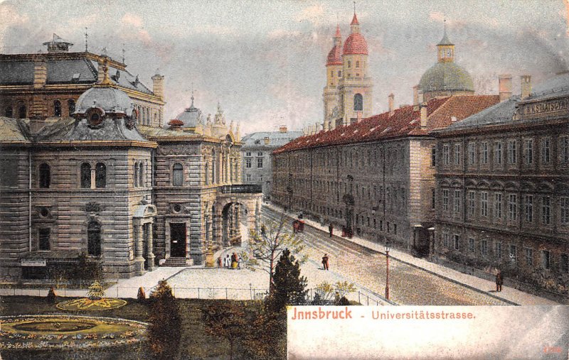 Universitatsstrasse Innsbruck Austria Unused 