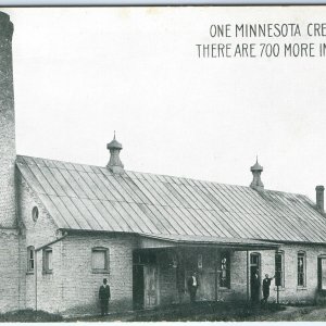 c1910s Random Minnesota Creamery One of 700 Milk Dairy Sharp Litho Photo PC A147