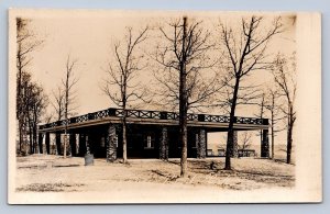 K6/ Dubuque Iowa RPPC Postcard c1910 Eagle Point Park Pavilion 261