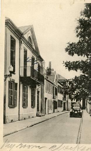 SC - Charleston, Old Pettigrew House, St. Michael's Alley     Albertype