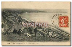 Old Postcard Sainte Adresse Le Havre Nice