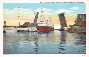 Harbor Scene - Racine, Wisconsin WI  