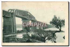 Old Postcard Caronte Viaduct near Martigues