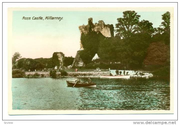 RP; Ross Castle , Killarney , Ireland , 1920-40s