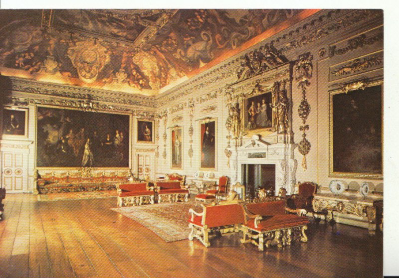 Wiltshire Postcard - Wilton House - Salisbury - Double Cube Room - Ref 18465A