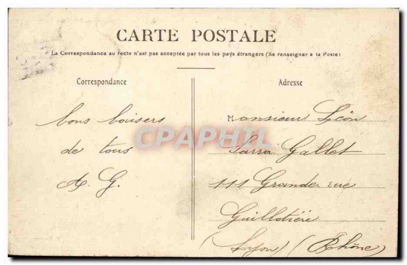 Paris - 6 - Luxembourg Gardens - Artistic View Old Postcard