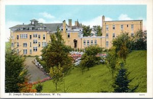 Postcard WV Buckhannon - St. Joseph Hospital