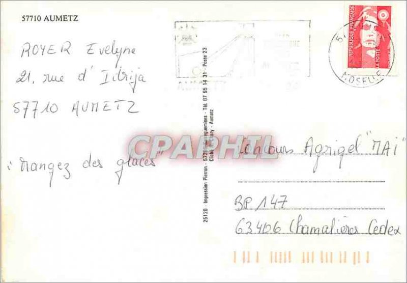 Postcard Old Aumetz