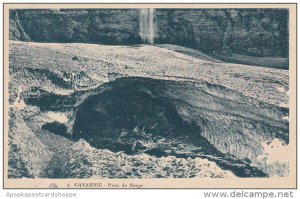 France Gavarnie Pont de Neige