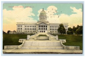 1916 Kentucky State Capitol Frankfort Kentucky KY Posted Antique Postcard 
