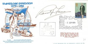 Ranulph Fiennes Explorer 1979 Transglobe Expedition Hand Signed FDC