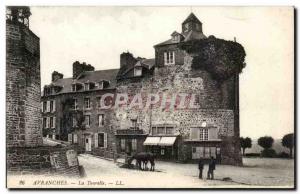 Avranches Old Postcard La Tourelle