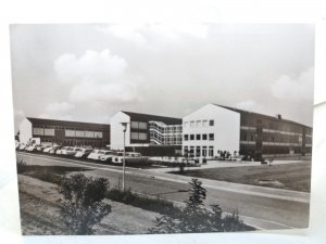 Gymnasium 6908 Wiesloch Germany Vintage Postcard