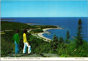 Canada Quebec Gaspe Petit Madeleine Panoramic View