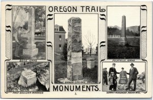Oregon Trail Monument Expedition - Monuments postcard 