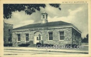 Elizabethtown, PA USA Post Office Unused 