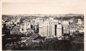 J43/ Australia Foreign Postcard c1940s Cronulla Buildings  Birdseye 172