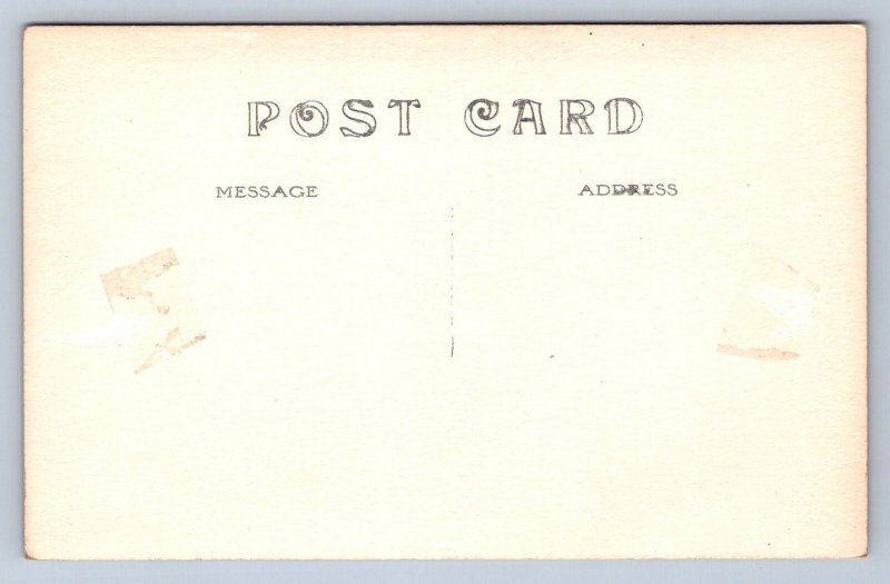 J90/ Waupun Wisconsin RPPC Postcard c1910 Masonic Temple Block Stores 297