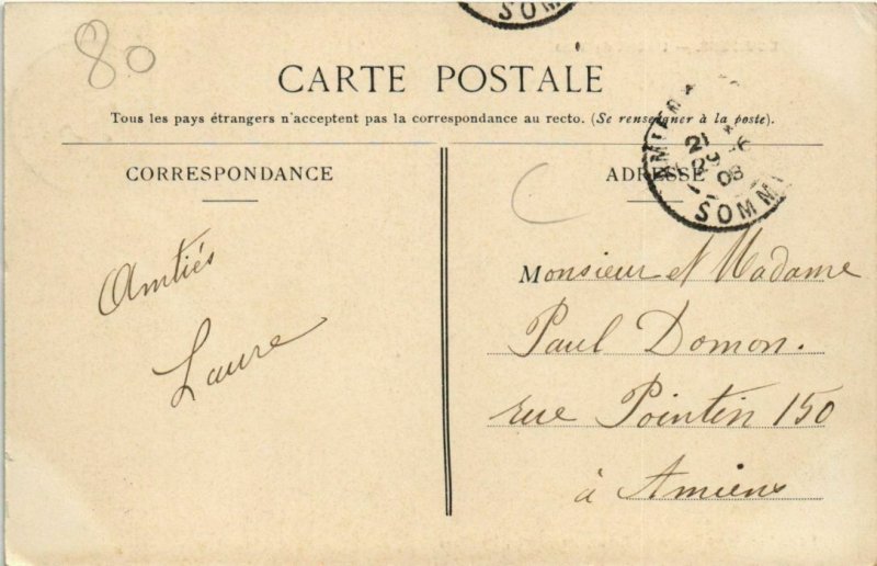 CPA DOULLENS Hotel de Ville (19076)