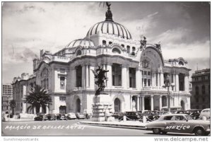 Mexico Mexico City Palacio De Bellas Artes 1954 Real Photo