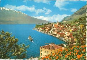 Italy, Lago di Garda, Limone, 1980s used Postcard