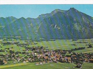 Germany Luftkurort Grassau/Chiemsee Blick auf Hochfelln und Hochgern