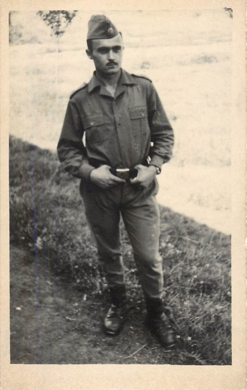 Romanian army military soldier souvenir photo