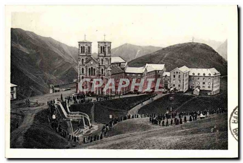 Postcard Old Approx Aspres Corps H A Sanctuary of La Salette