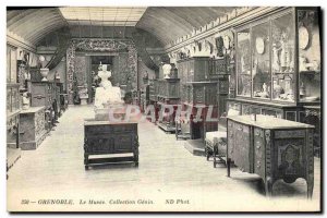 Old Postcard Grenoble museum colelction Genin