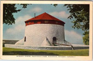 Postcard TOWER SCENE Kingston Ontario ON AK4864