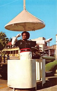 Traffic Policeman Figi Postcard