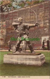 Nottingham Postcard - Nottingham. Robin Hood Statue  RS36006