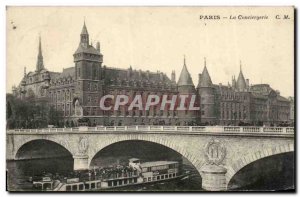 Paris Old Postcard La Conciergerie